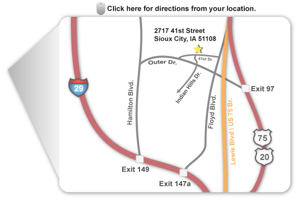 Yahoo Maps - 2717 41st St., Sioux City, IA 51108